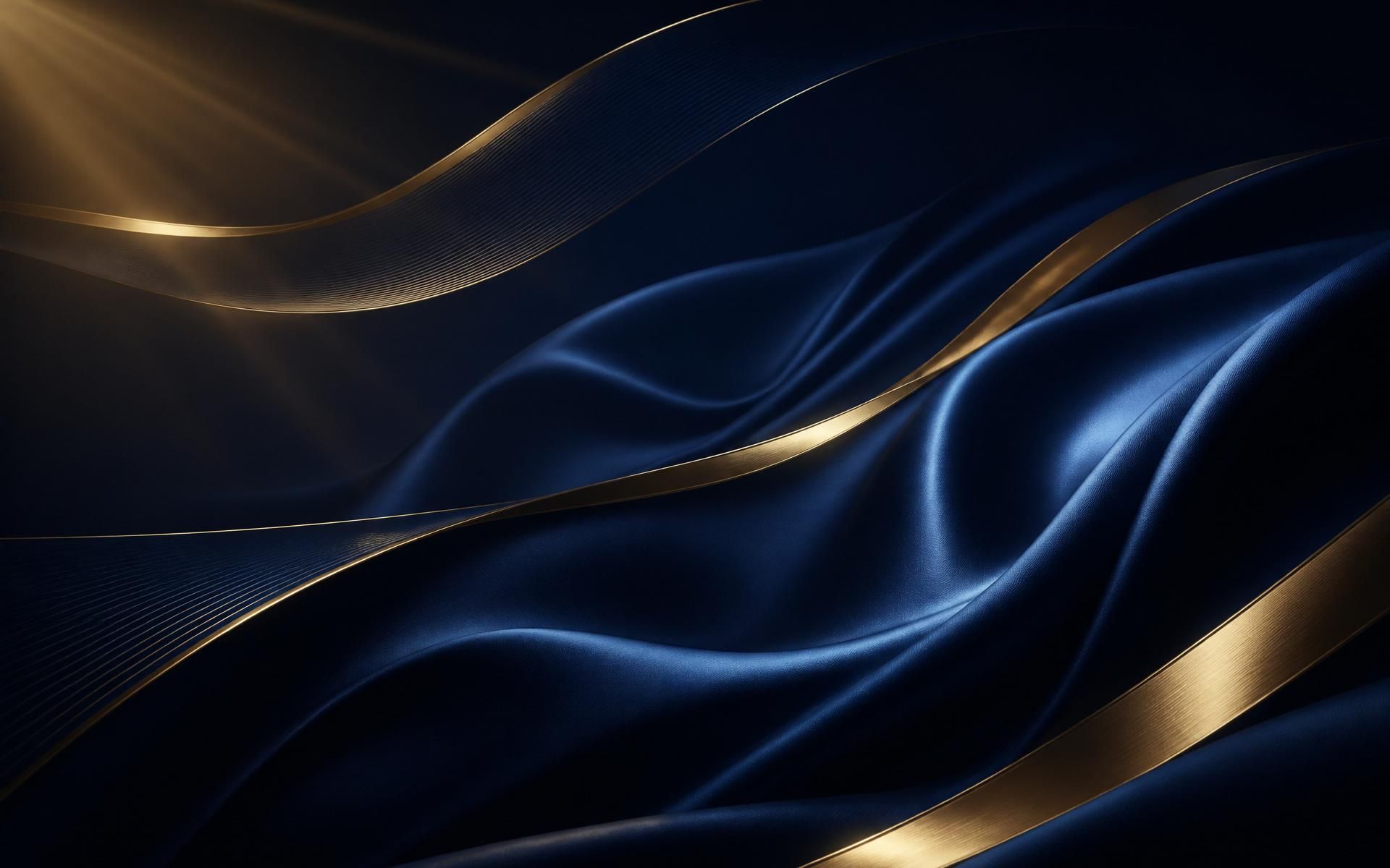 Luxury navy and gold abstract background